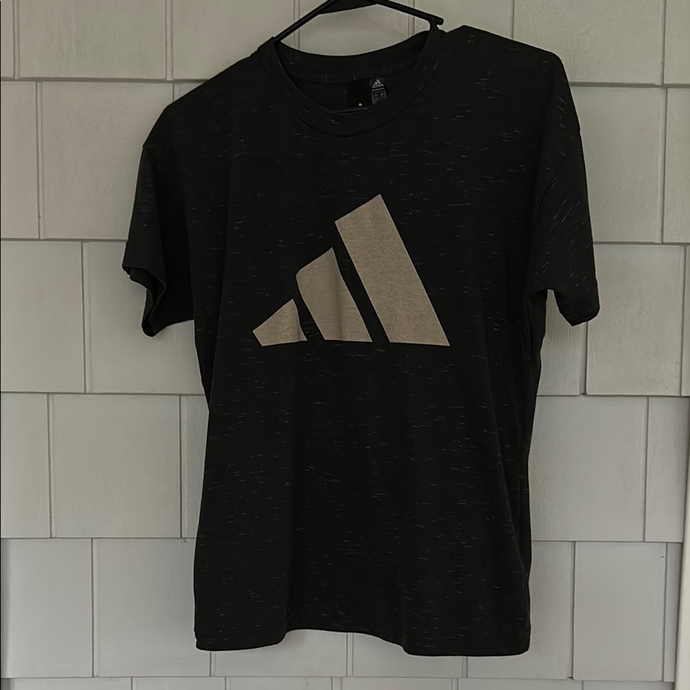 Adidas Black Short Sleeve Tee Essential